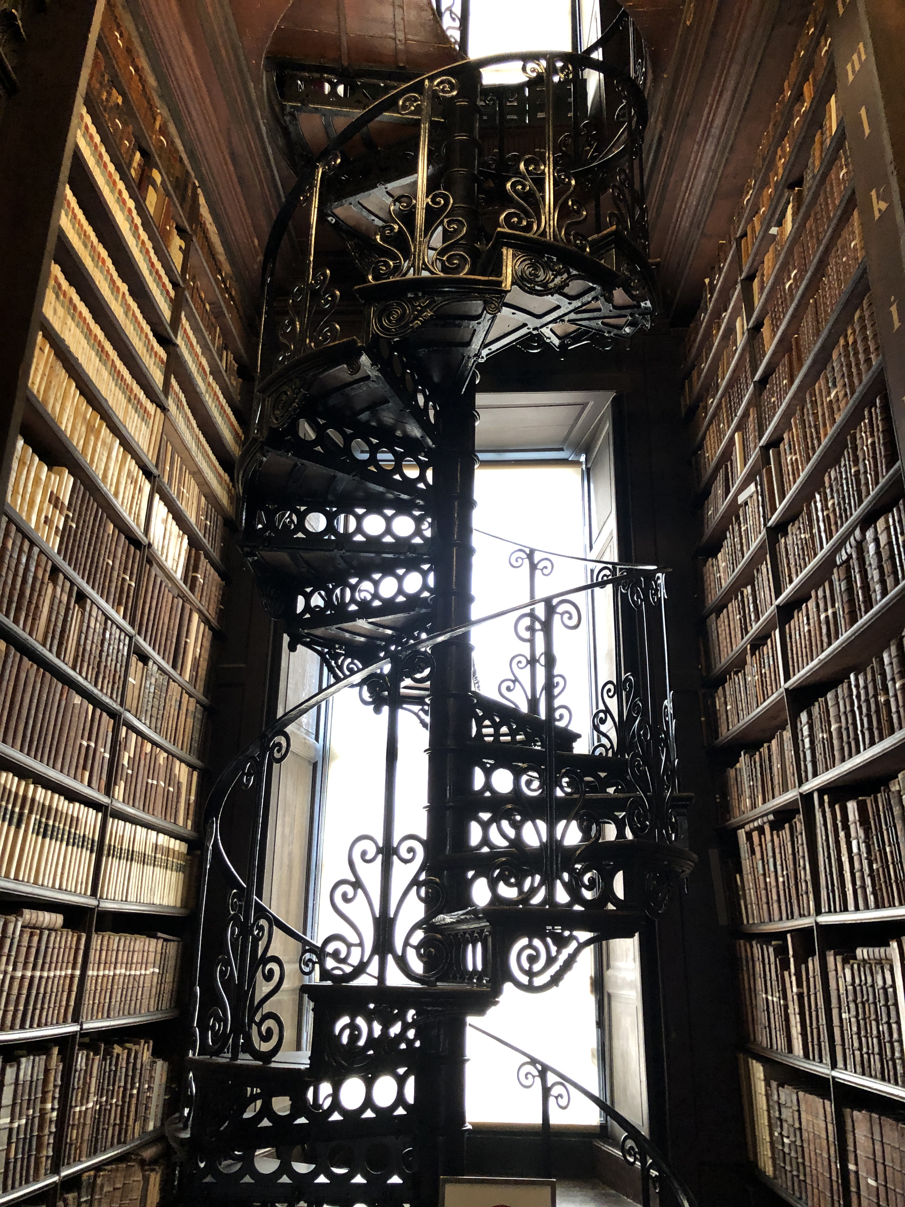 Trinity Library Stairs. Dublin, Ireland